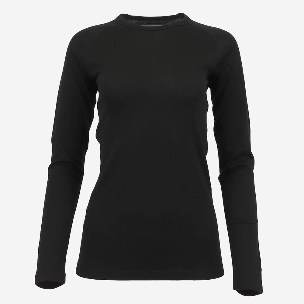 Svartanes womens merino wool crew neck